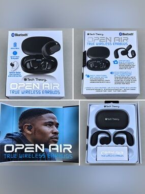 Theory Open Air True Wireless Earbuds - Black